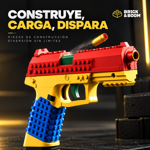 Pistola de Bloques con Expulsión de Casquillos